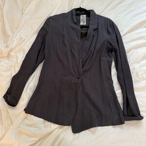 Women's Black Lightweight Blazer